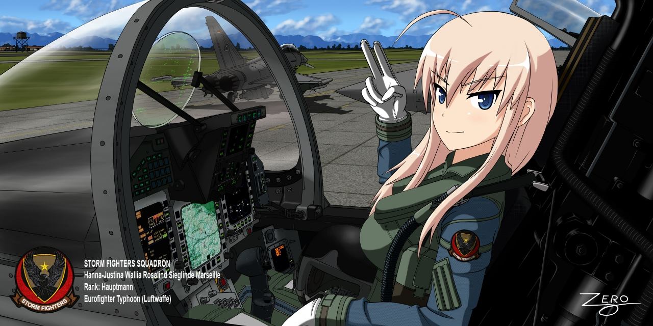Aces in Exile [Spitfire LF. Mk IX]   War Thunder x Strike Witches